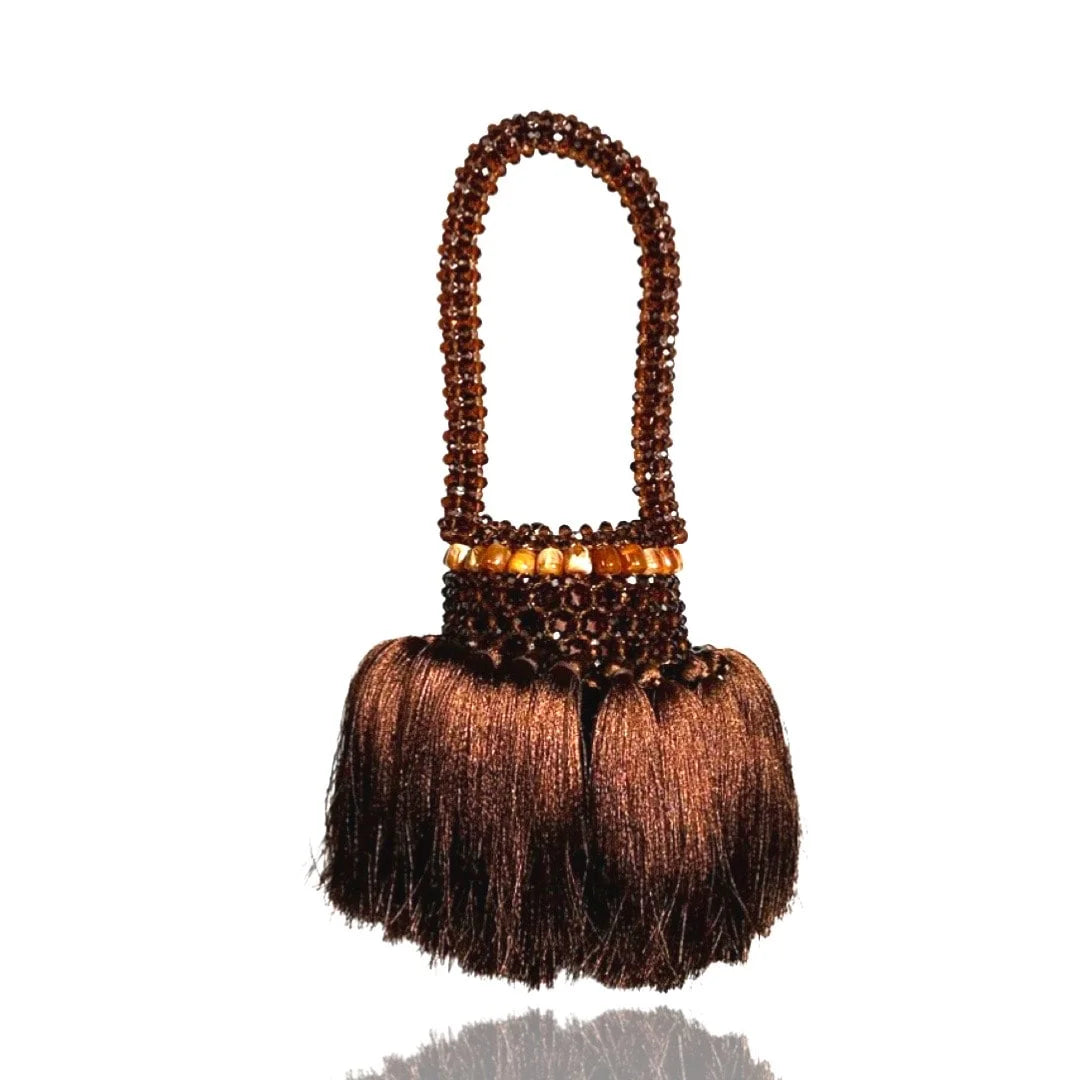 The Jaiye Bead Bag (Short Tassle)