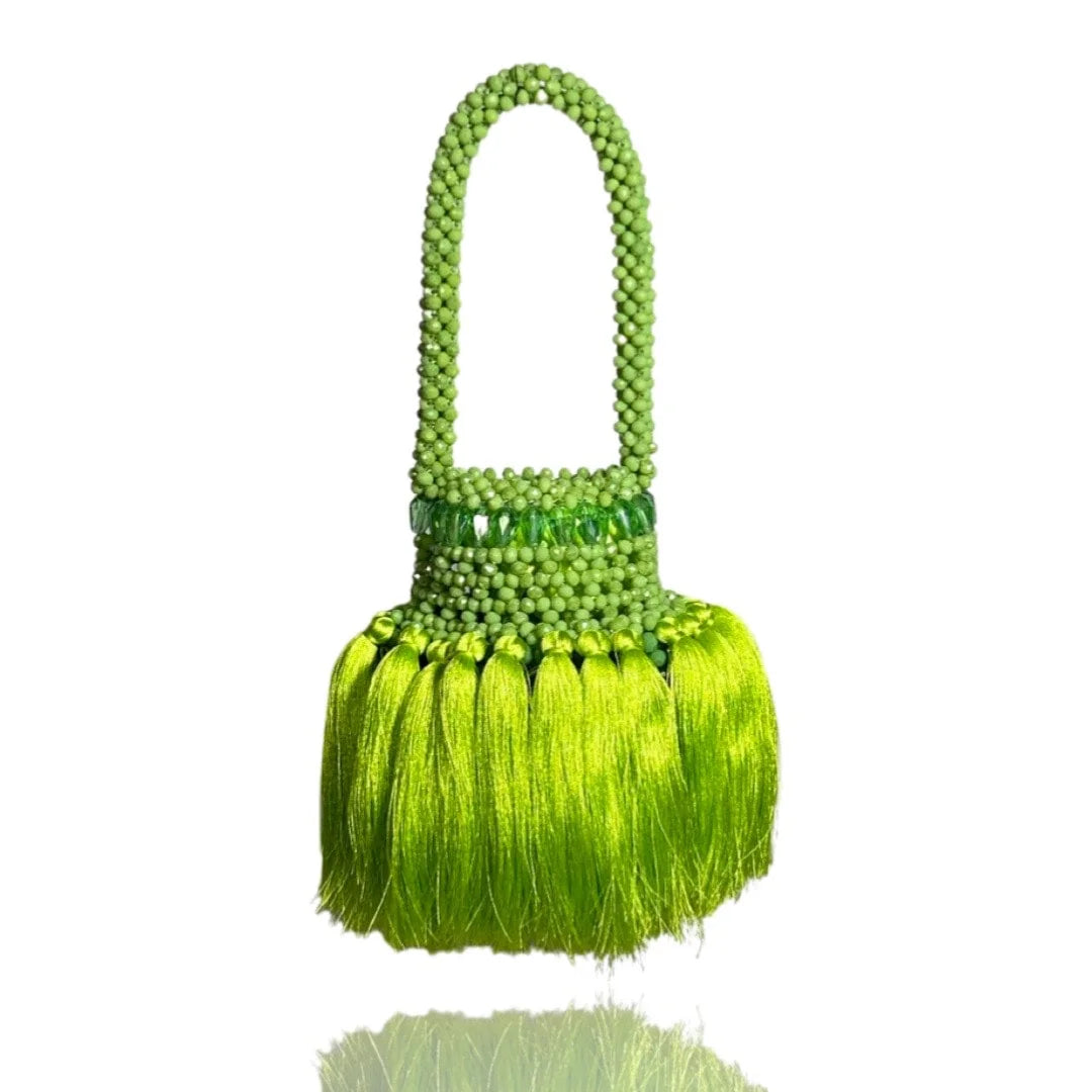 The Jaiye Bead Bag (Short Tassle)