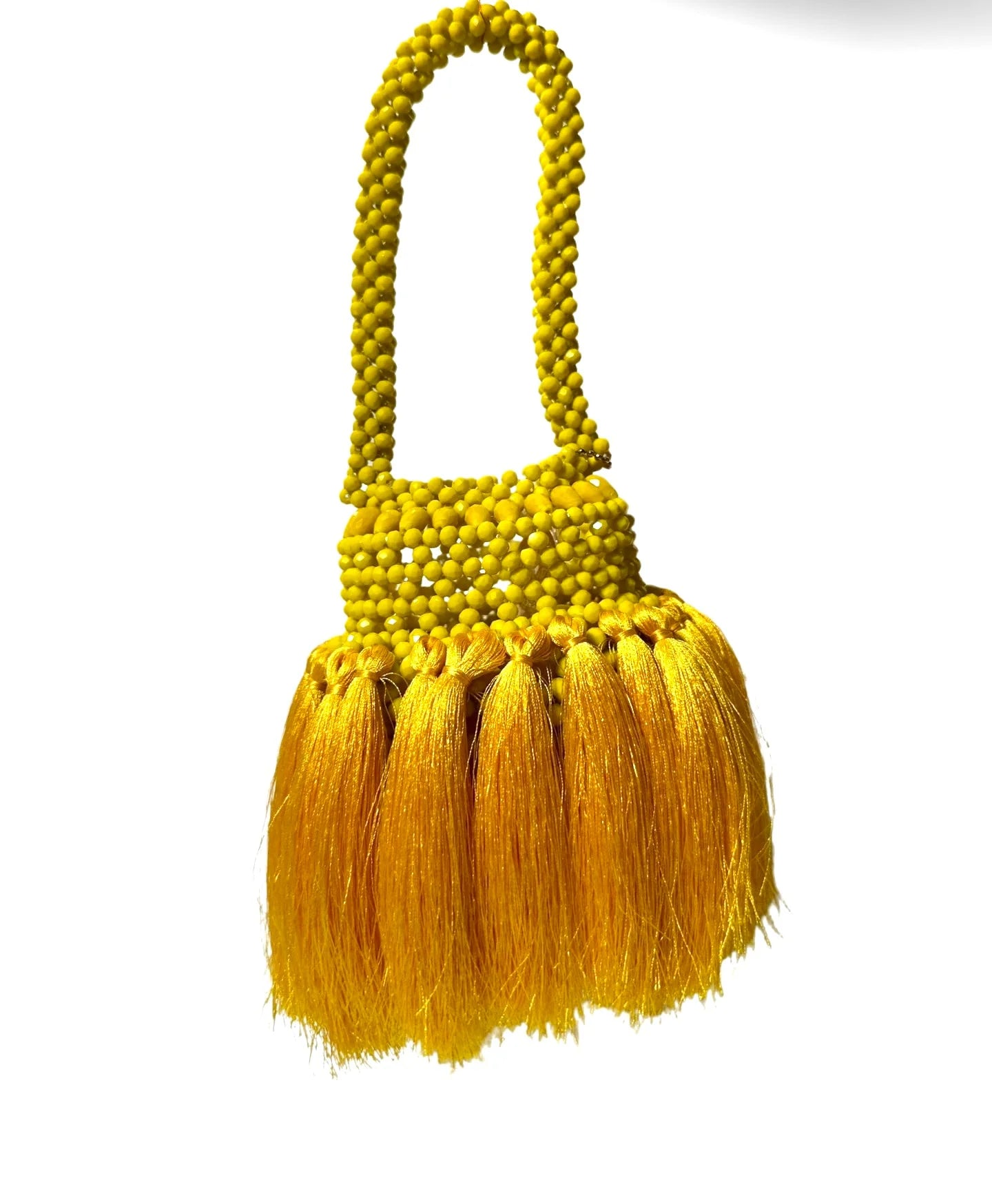 The Jaiye Bead Bag (Short Tassle)