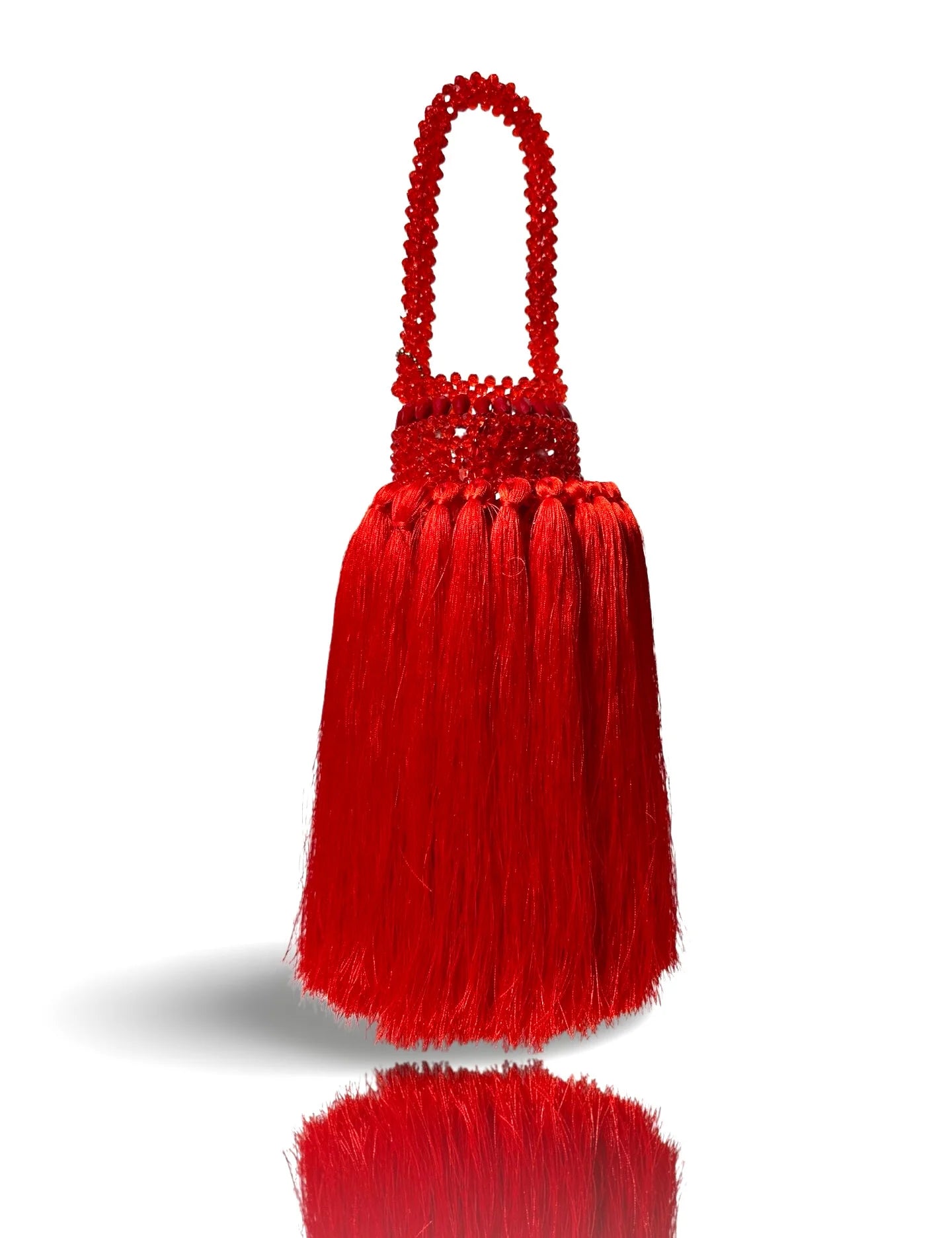 The Jaiye Bead Bag (Long Tassle)