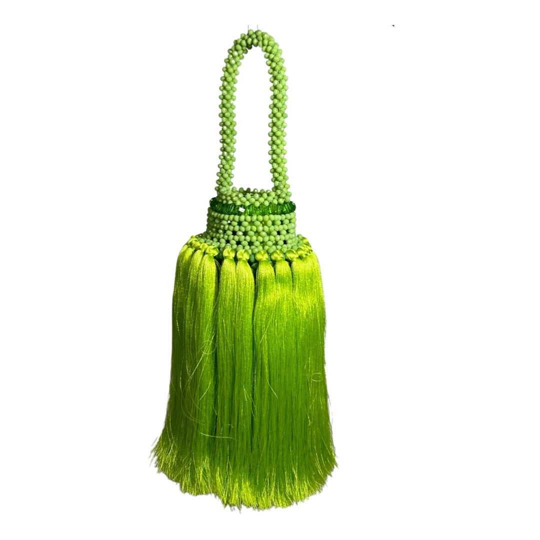 The Jaiye Bead Bag (Long Tassle)