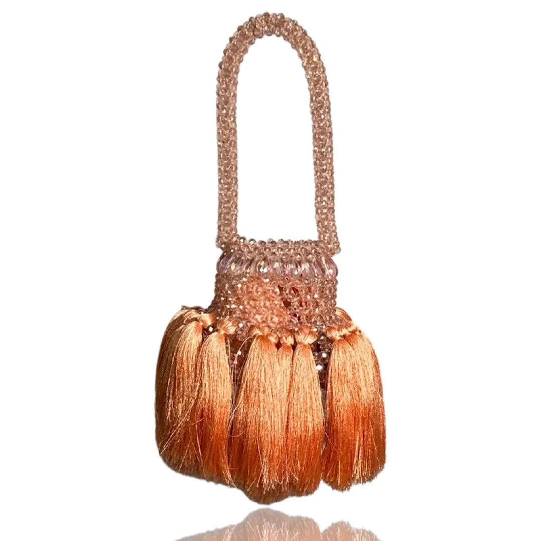 The Jaiye Bead Bag (Short Tassle)