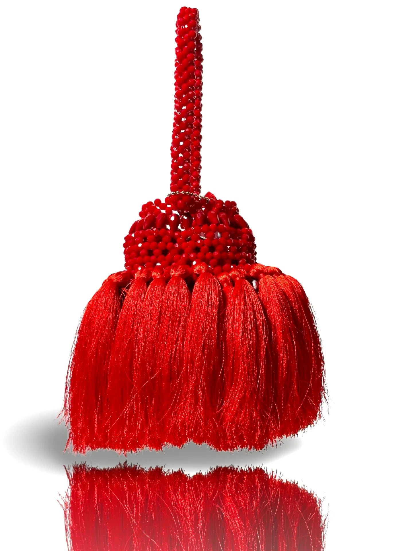 The Jaiye Bead Bag (Short Tassle)