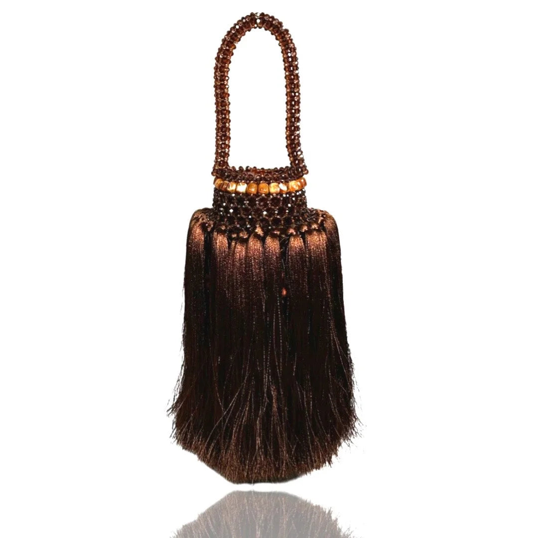 The Jaiye Bead Bag (Long Tassle)