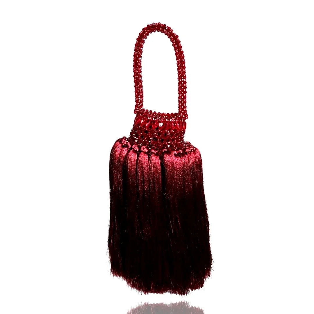 The Jaiye Bead Bag (Long Tassle)